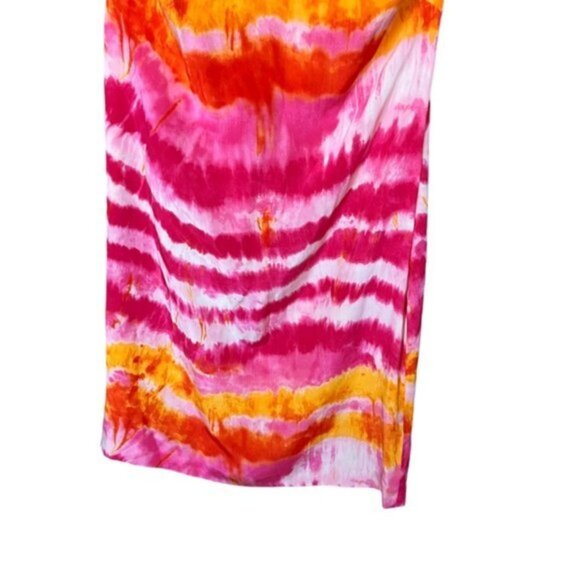 NWT Escada Tiedye Georgette Dress Women Size 42 US L - Picture 4 of 8